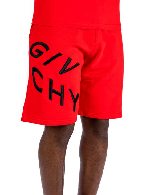 red givenchy shorts|givenchy pants sale.